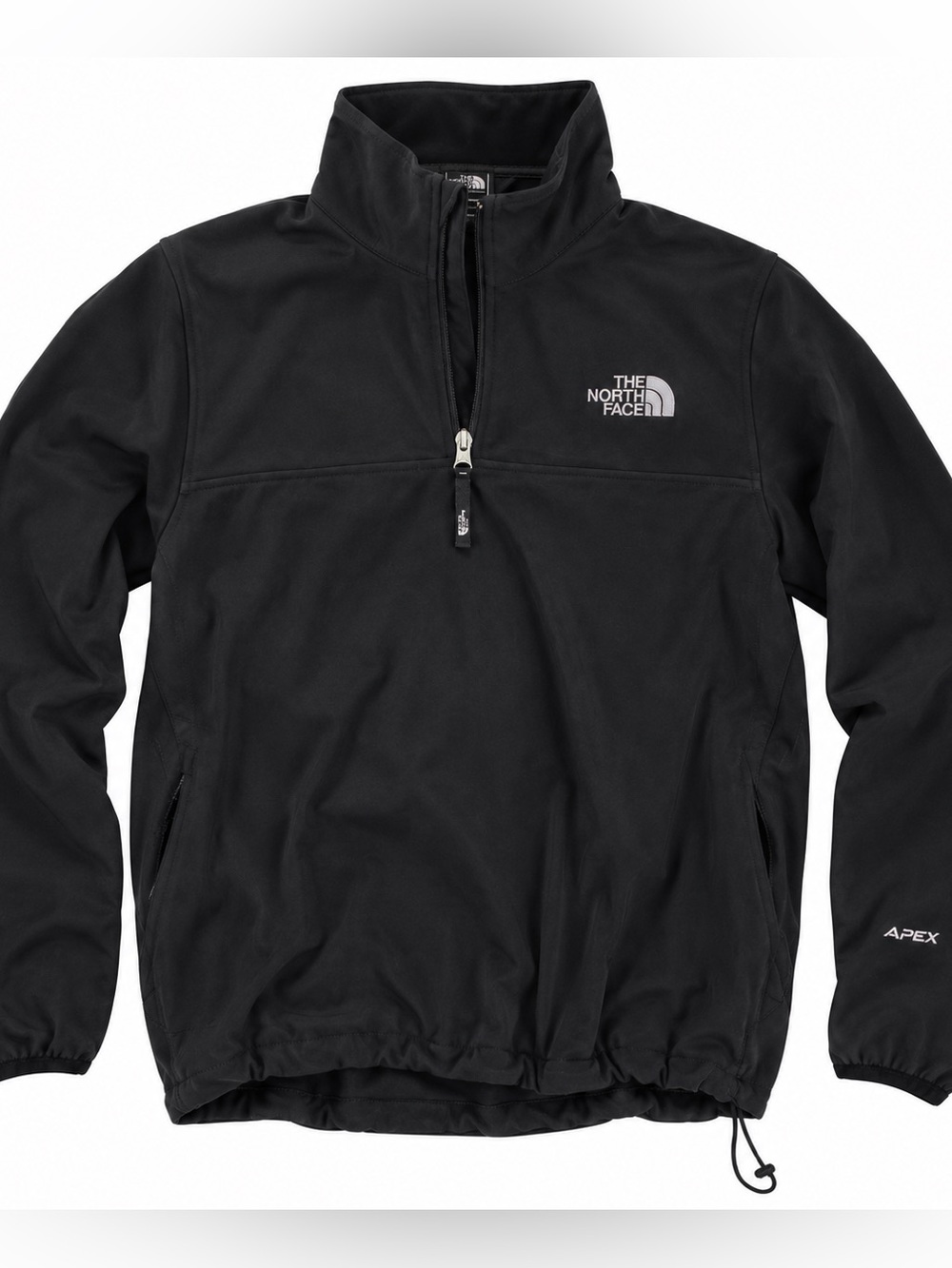 The North Face Black Half-Zip Windbreaker Pullover